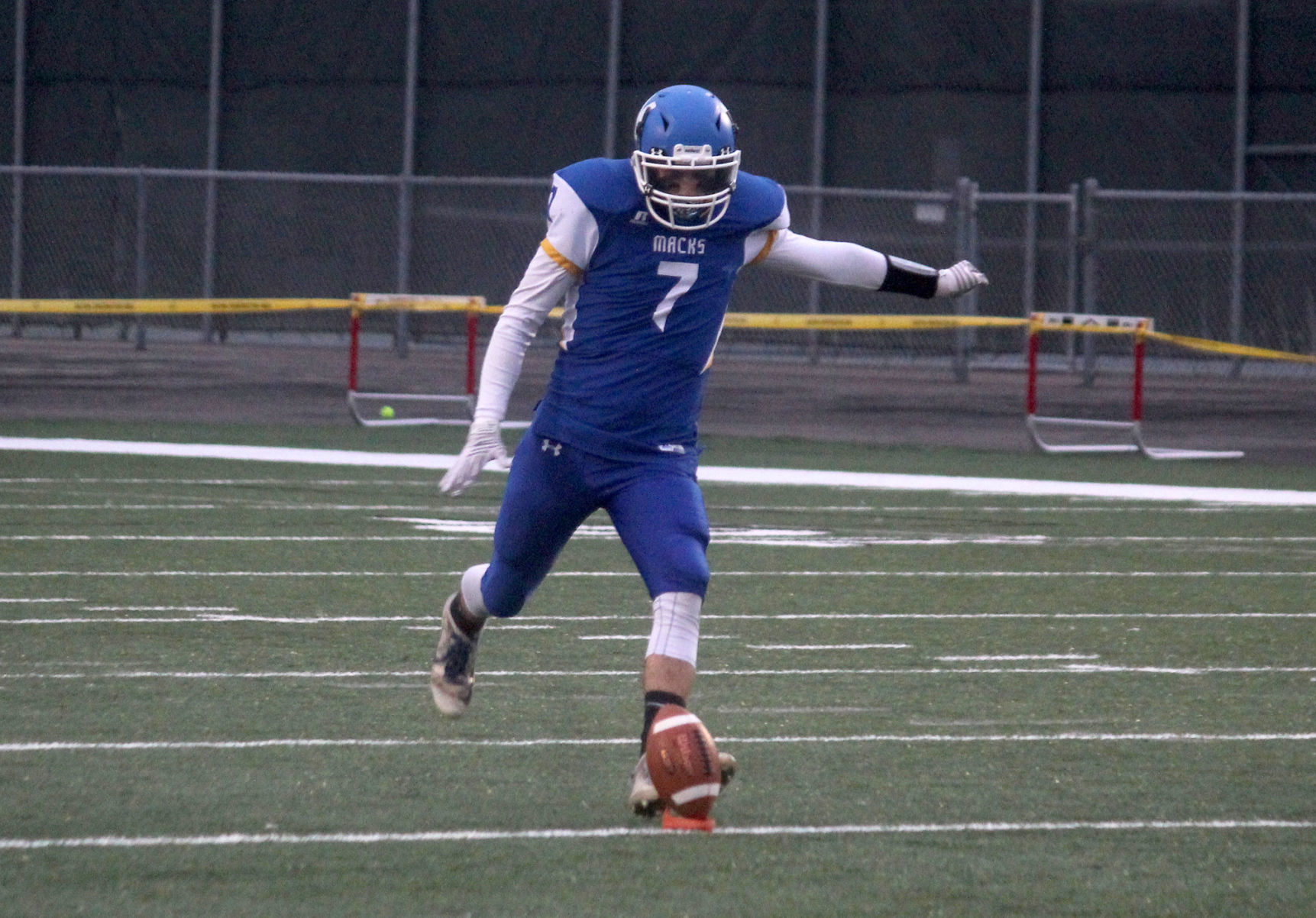 Elkhart Lake-Glenbeulah at McDonell football 10-4-19